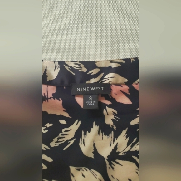 🤳Nine West Floral Print Shift Dress Size-S 🌴 - Picture 3 of 8